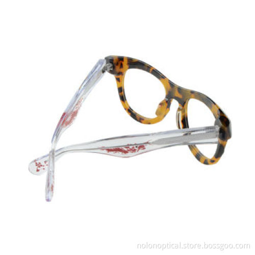 Most stylish and handmade acetate optical frames, lens can be changeable to sunglasses